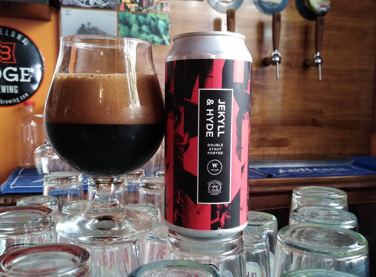 i_rosses's tweet photo. No he tastat res de @wylam_brewery que no estigui molt bo o boníssim #jekyllandhyde #jekyll & #hyde #double #stout #porter #craftbeer #onlycraftbeer #cervesaartesana #beer #biere #craftnotcrapbeer #cellerdecervesa #beershop https://t.co/DHksLEad7a