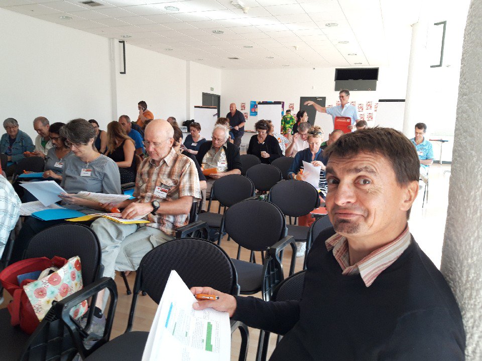 [ Nos coulisses ] Aujourd'hui, on est heureux d'animer la rencontre régionale des formateurs de la <a href="/CFDT/">CFDT</a> Auvergne Rhône Alpes avec des jeux de cohésion et la méthode #AppreciativeInquiry