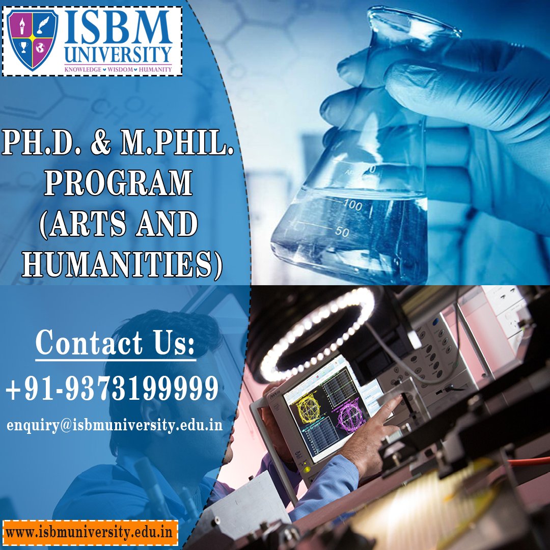 ISBMUniversity's tweet photo. Study an Arts & Humanities postgraduate research course/PhD at ISBM University.
#ISBMU #ISBMUniversity #Arts #Huminities #PostGraduate #Phd #Mphil #StartYourCareer #Career https://t.co/wbcG1aq6La