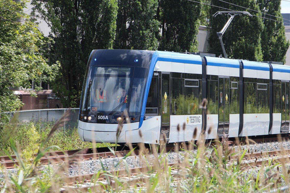 Canardiain's tweet photo. System commissioning, testing & training is ongoing in the Region of Waterloo (Ontario, Canada) for ION Light Rail, scheduled to launch in December 2018.
#FLEXITY #wrLRT #myIONthetrain #LightRail #tramway #trains https://t.co/5SU5Zy1XLt