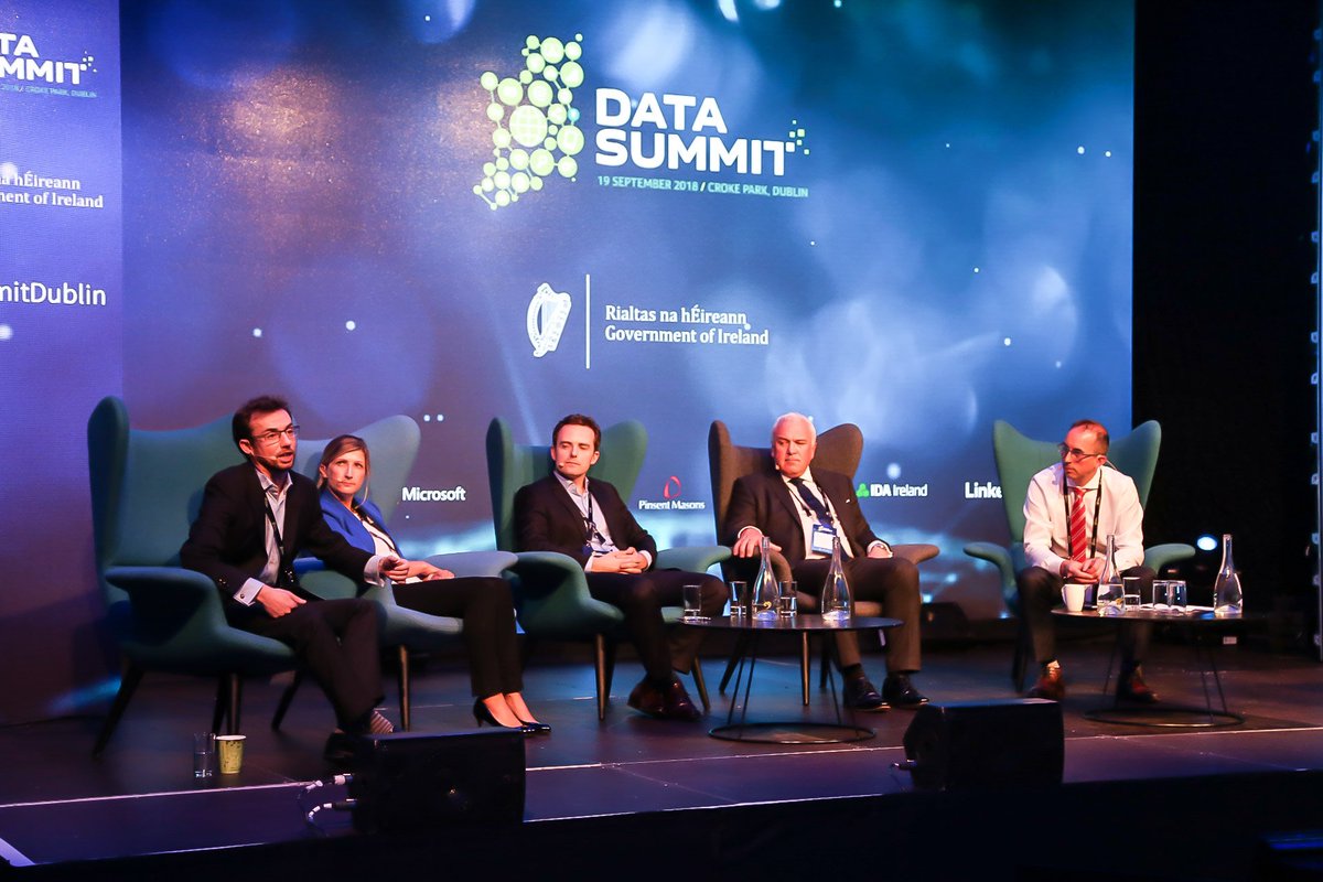 DigitalSummit19's tweet photo. Great discussion on Reshaping Industry through Data taking place now at #DataSummitDublin - watch live at https://t.co/csiE8EG9iK https://t.co/JR0MTTX7th