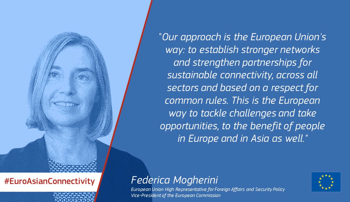 eu_eeas's tweet photo. 🇪🇺EU steps up its strategy for connecting 🌍Europe and 🌏Asia
The @EU_Commission and @FedericaMog today adopted a Joint Communication #EuroAseanConnectivity
➡️https://t.co/AxJ89oIjpb https://t.co/K6YYukM8nV