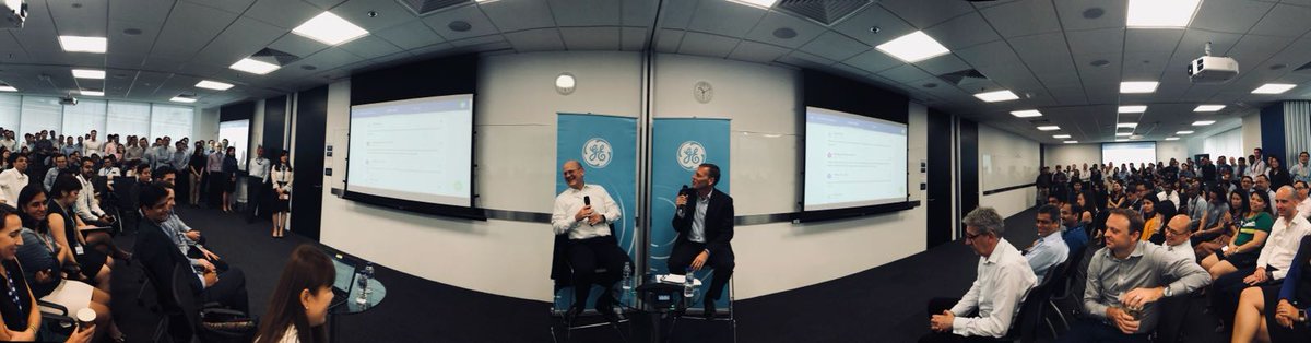 JohnFlannery_GE's tweet photo. Had a great time hosting the GE APAC Townhall earlier today in Singapore. Connected with 3,800+ team members across Aviation, Healthcare and Power. Appreciate all who shared their thoughts and questions. https://t.co/CuyNh4xGPg