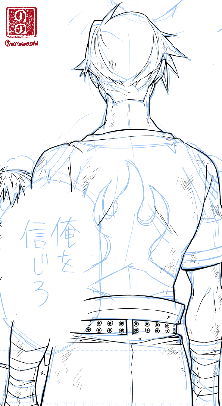 男シリーズグレン連載時の描きかけスクショ(20)
ラスト!
男シリーズ最終回&最終1話前回より。 