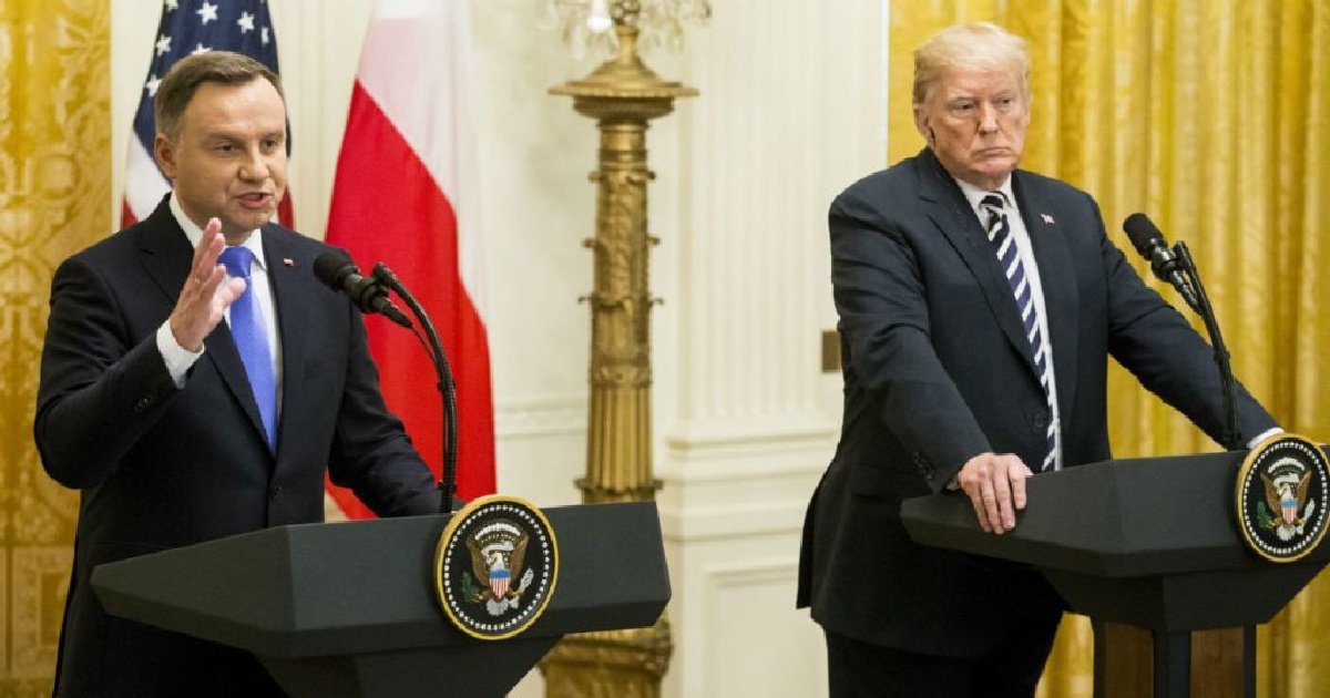 Трамп в польше Трамп в польше