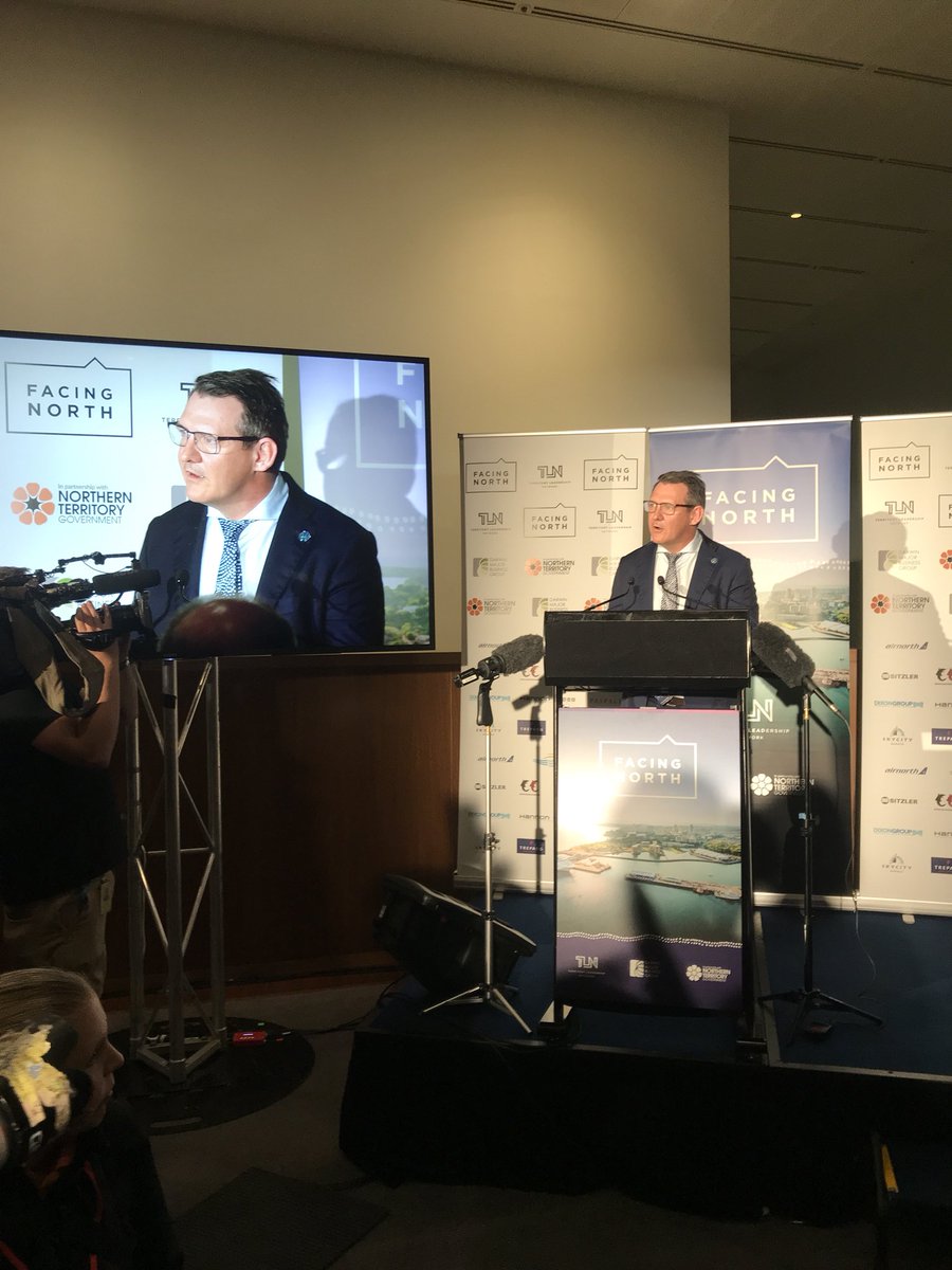 NicoleManison's tweet image. Facing North was a huge success tonight in Canberra promoting the fantastic economic potential of the Territory #FacingNorthNT2018 #BoundlessPossible @fanniebay @KenVowles @Moss4Cas