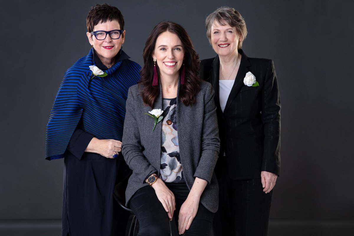 Simon_Cullen's tweet photo. New Zealand has had 3 female Prime Ministers: Jenny Shipley, Helen Clark and Jacinda Ardern

What message does this image send the world? "Girls can do it!" said Clark.

What a great photo!

https://t.co/Jj0U33xMtV https://t.co/QhBfHevFxB