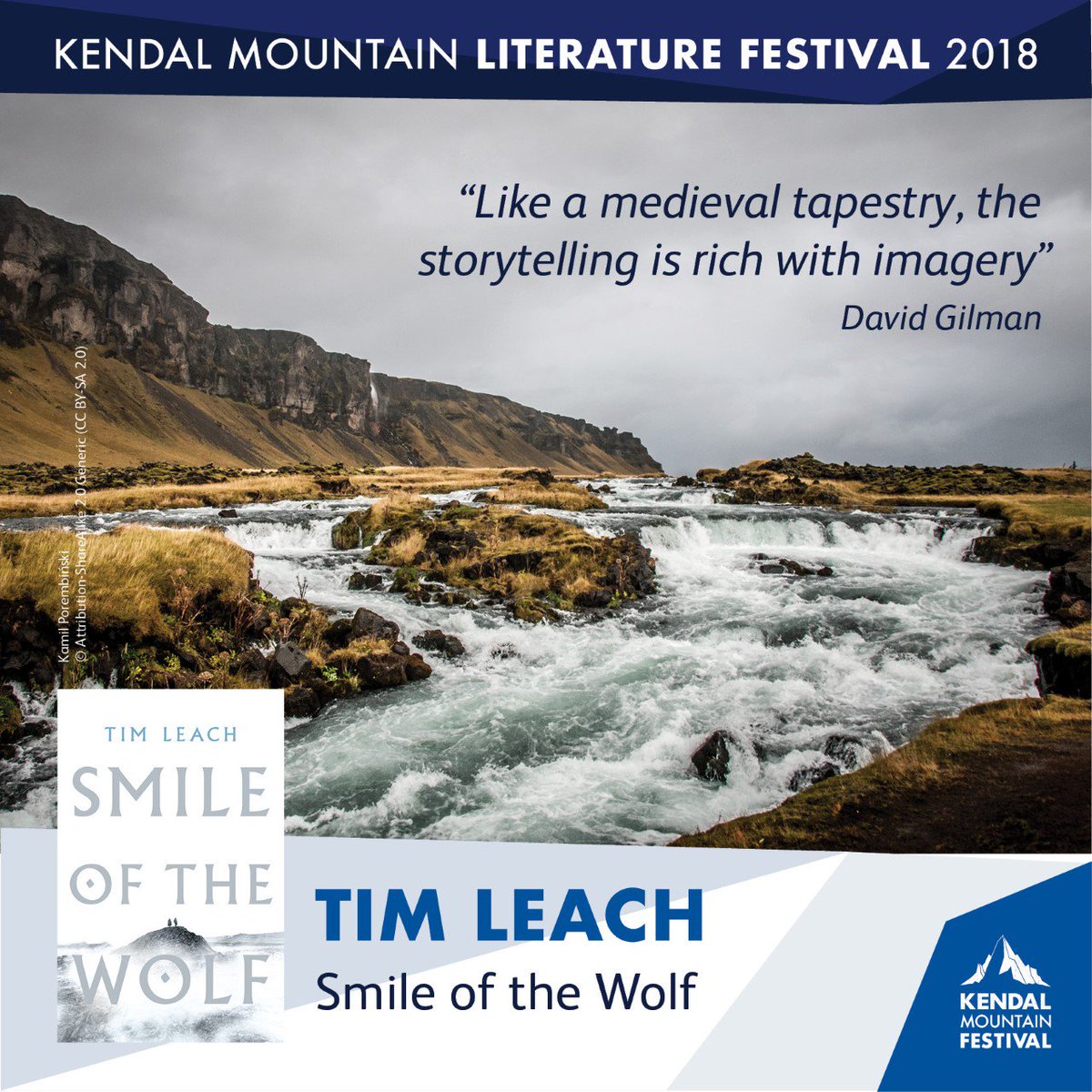 Thrilled to be speaking at this years Kendal Mountain Literature Festival on the relationship between historic and present landscapes, past heroes and modern adventurers, and the themes of personal quest, fellowship, and risk. Come along! #kendal18  mountainfest.co.uk/programme/even…