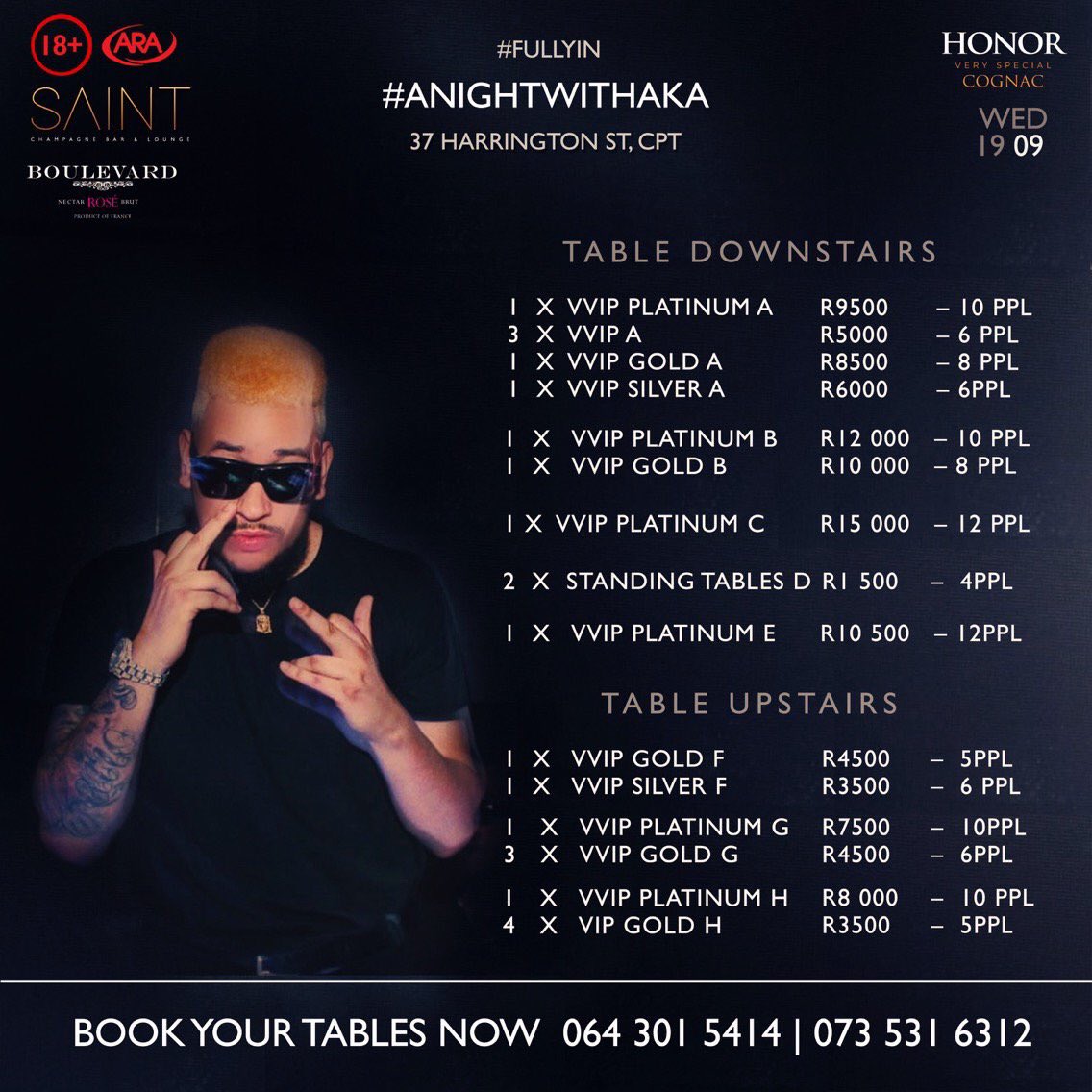 gigivena_'s tweet image. SupaMega is gonna make the Chamber shake tonight 🔥🍾

Dm for table bookings &amp;amp; guestlist ✨

#FullyIn
#ANightWithAka 
#SaintOnly 
#BuiltForPurePleasure