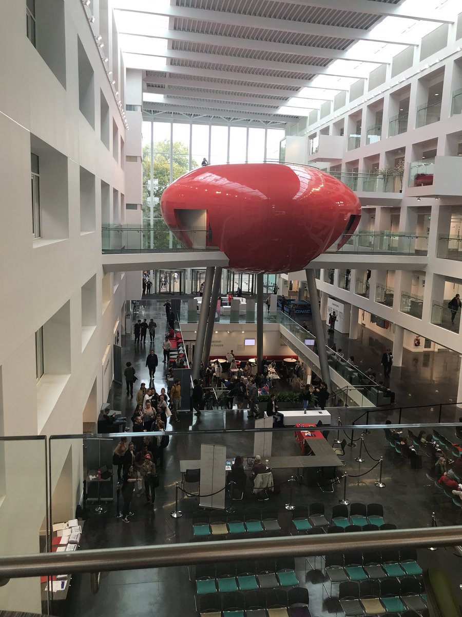 Pose91's tweet image. Great to see lots of students back in the Spark! #WelcomeWeek @solentuni