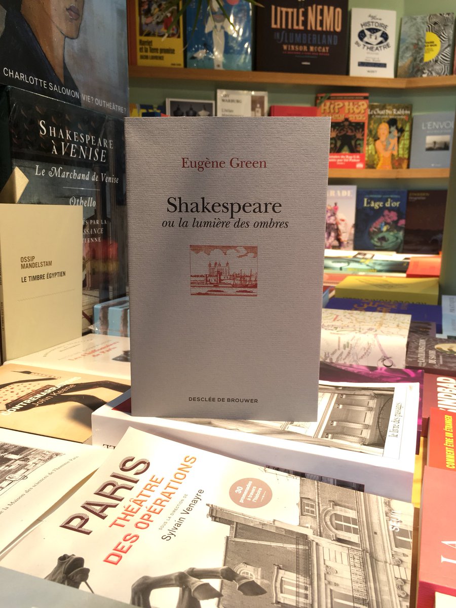 SHAKESPEARE OU LA LUMIÈRE DES OMBRES ••• vendredi 21 septembre à 19h00 ••• Nous rencontrons Eugène Green autour de son dernier livre paru chez <a href="/DDBEDITIONS/">Desclée de Brouwer</a> #livre #rentreelitteraire2018 #librairie #librairiepetiteegypte #book #descleedebrouwer #shakespeare