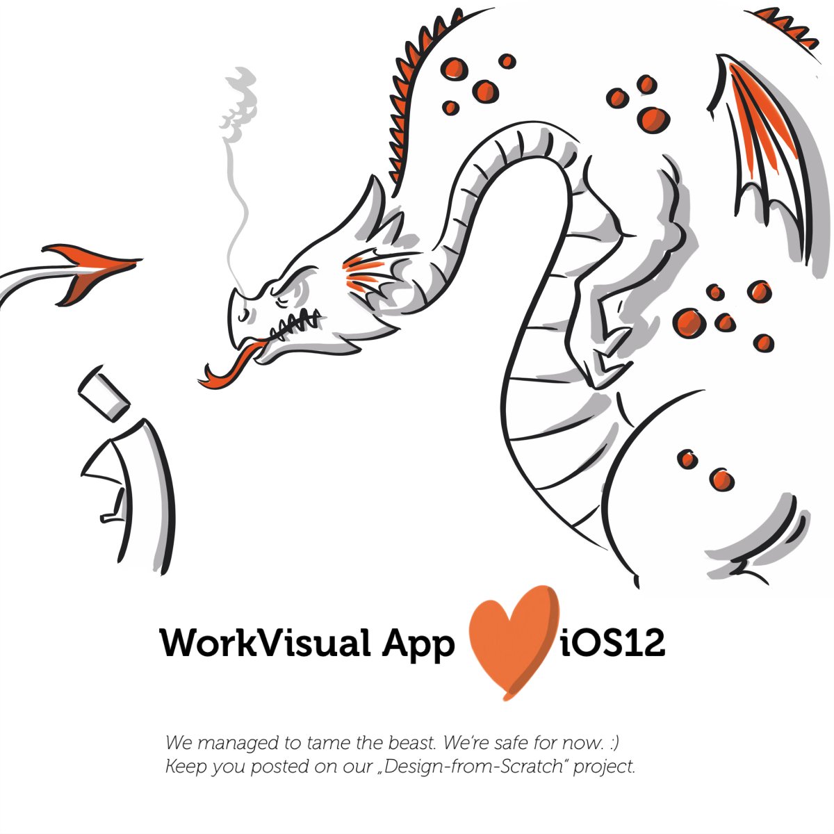 WorkVisualApp's tweet image. Good news! The WorkVisual App runs on iOS2! ✏️✅ Keep you updated on the status of „building-it-from-scratch“ #workvisual