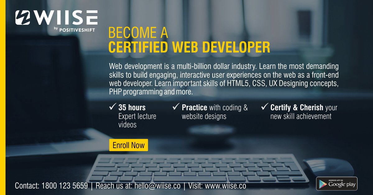 wiisetv's tweet photo. Web development is a multi-billion dollar Industry. Master the skills of #HTML5 #CSS #uxdesign  #PHP programming with Internationally acclaimed @tq_uk Certification https://t.co/3mqYYPgzyY @Lsvekis @techedrob #WIISEforTeams #webdevelopment #WebDev https://t.co/EiqekTK1GV