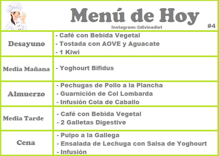 Menú para la gastritis desayuno almuerzo y cena