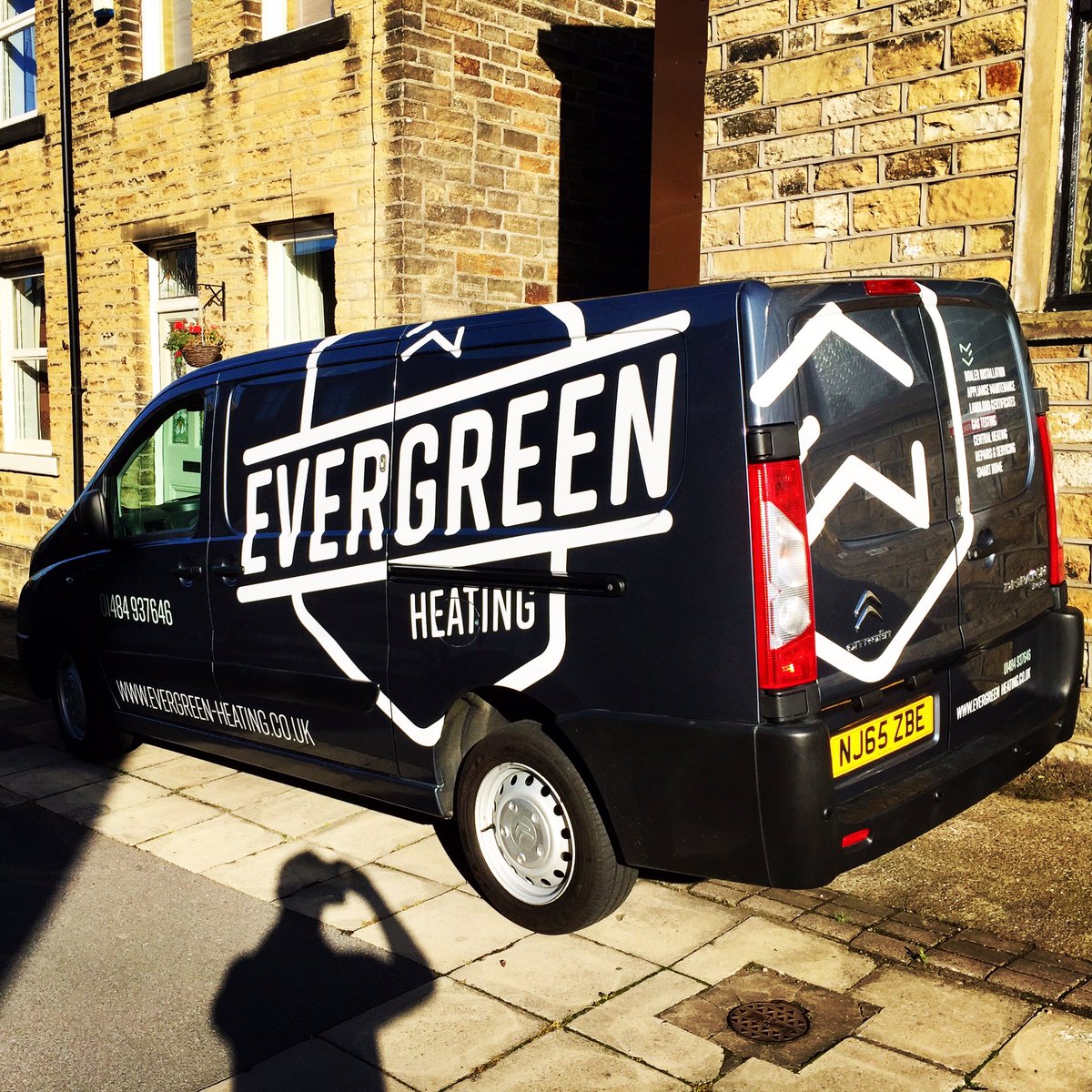 Welcoming the newest member of the team!
A huge thanks to <a href="/Applied_123/">Applied</a> for their brilliant branding work. Business ready!

#newbusiness #huddersfield #plumbingandheating #van #citroen #citroendispatch #branding #vanbranding #vandesign #appliedcreative #signsexpress #gassafe