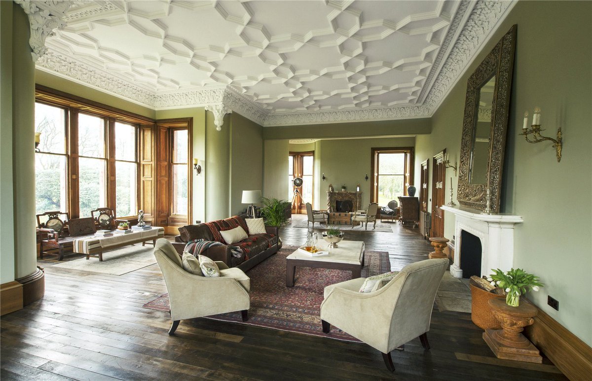 remarkableprop's tweet photo. This image shows the beautiful cornicing and decorative ceiling at this week's #RemarkableProperty #weareGLM https://t.co/Ak9qlO1Ftv