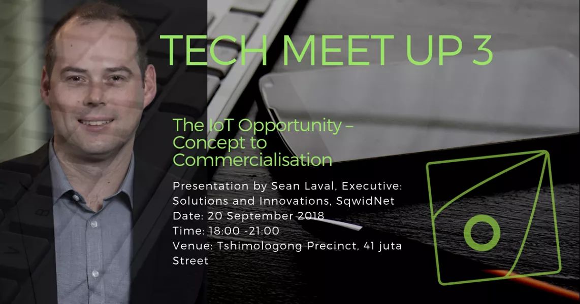 SqwidNet's tweet photo. Join @TshimologongIT & #SqwidNet for an evening of discussion on real-world #IoT applications and solutions at the #TechMeetUp3. Driving #Innovation through IoT. @seanlaval #technology https://t.co/XYwgvFozqh