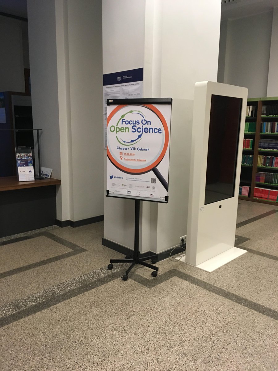 BibliotekaPG's tweet image. Are you ready for #OS18GD &amp;amp; #PKOS2018? We are 🙂👍 #ScientificKnowledgeServices @UCLpress @LIBEReurope @MagdaSzuflita @ignasi @SPARC_EU @HormiaKristiina @ucylpay #openscience #openaccess #otwartanauka #academiclibrary #MOSTWiedzy @PolitechnikaGDA