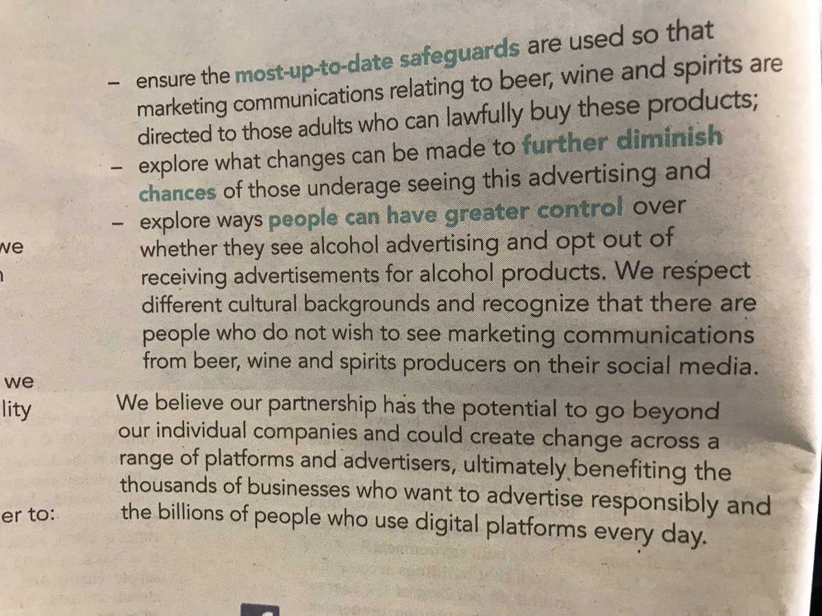 jdaykin's tweet image. So proud that I can finally talk about this project - Twitter, YouTube, Facebook &amp;amp; Snap coming together to  work with world’s biggest alcohol advertisers to push new standards in responsible digital advertising and user control. Thanks @BruceDaisley &amp;amp; @Derella for Twitter’s part.