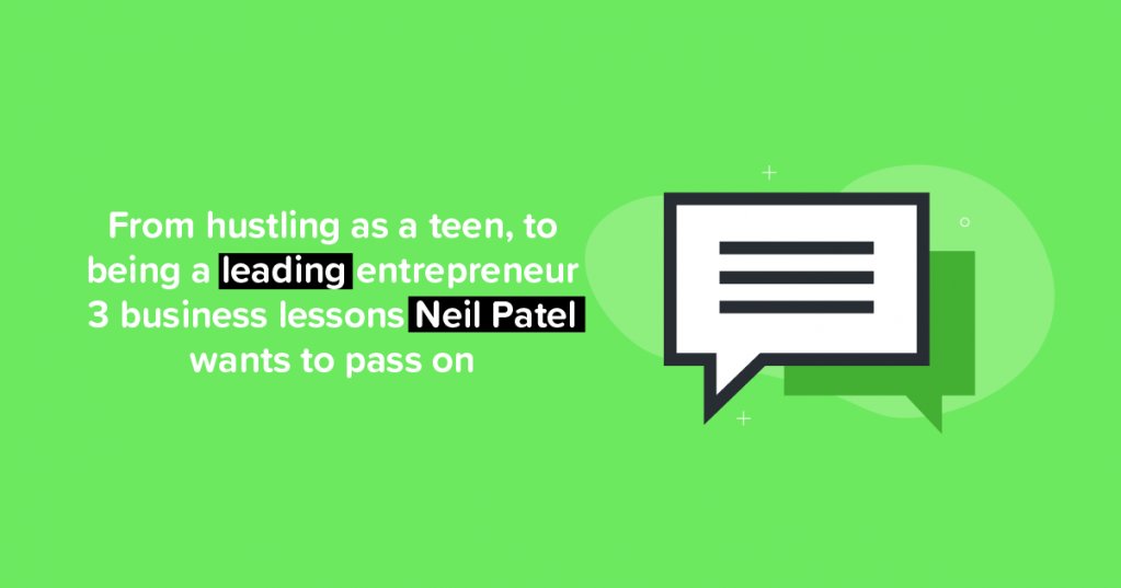 qkrueztrp0's tweet photo. From #Hustling as a Teen to Being a Leading #Entrepreneur: 3 Business Lessons from @NeilPatel https://t.co/94AbtvbUAO by @MatthewSpurr https://t.co/4yTe2VmH8s