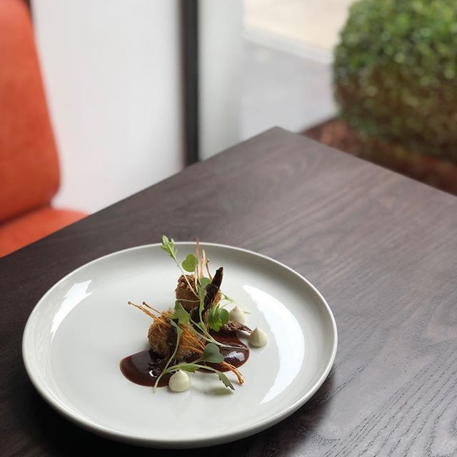 Artichoke, malt and innes log goats cheese at @roganic in Marylebone ift.tt/2pjTLtW