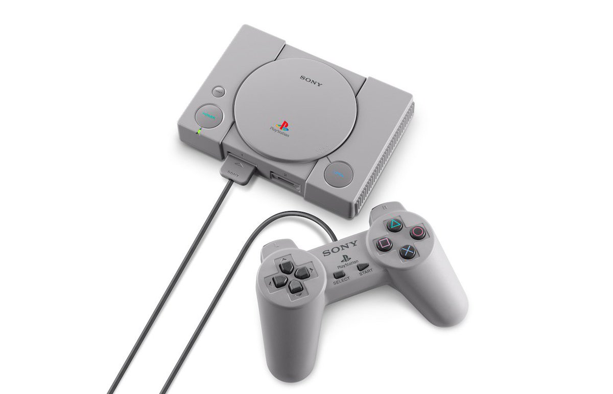 AllOutGamingX's tweet photo. Sony re-launches PlayStation Classic after almost 25 years - and it's a bargain https://t.co/559N7yPnTA https://t.co/BfNX4cpHOw