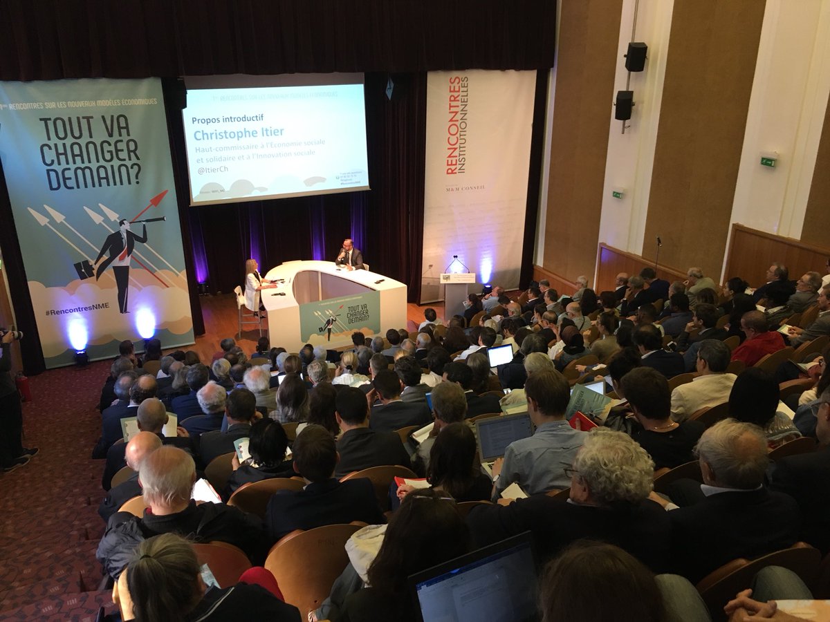 ItierCh's tweet photo. #RencontresNME
«L’économie sociale et solidaire est pionnière de beaucoup de nouveaux modèles économiques, en quête d’impact social et environnemental positif »
 #ESS #innovationsociale #ecocollab #ecodupartage https://t.co/2mCfln2nJU