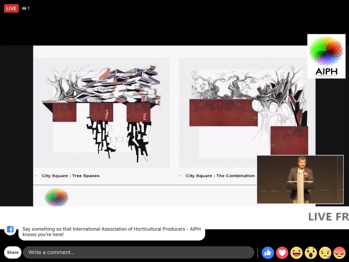 cfdesheff's tweet photo. Prof. Valerio Morabito, drawings represent the idea of Italian city. New greening in old cities ⁦@AiphGlobal⁩ Streaming live ⁦@LandscapeSheff⁩ https://t.co/25SnPmChf7