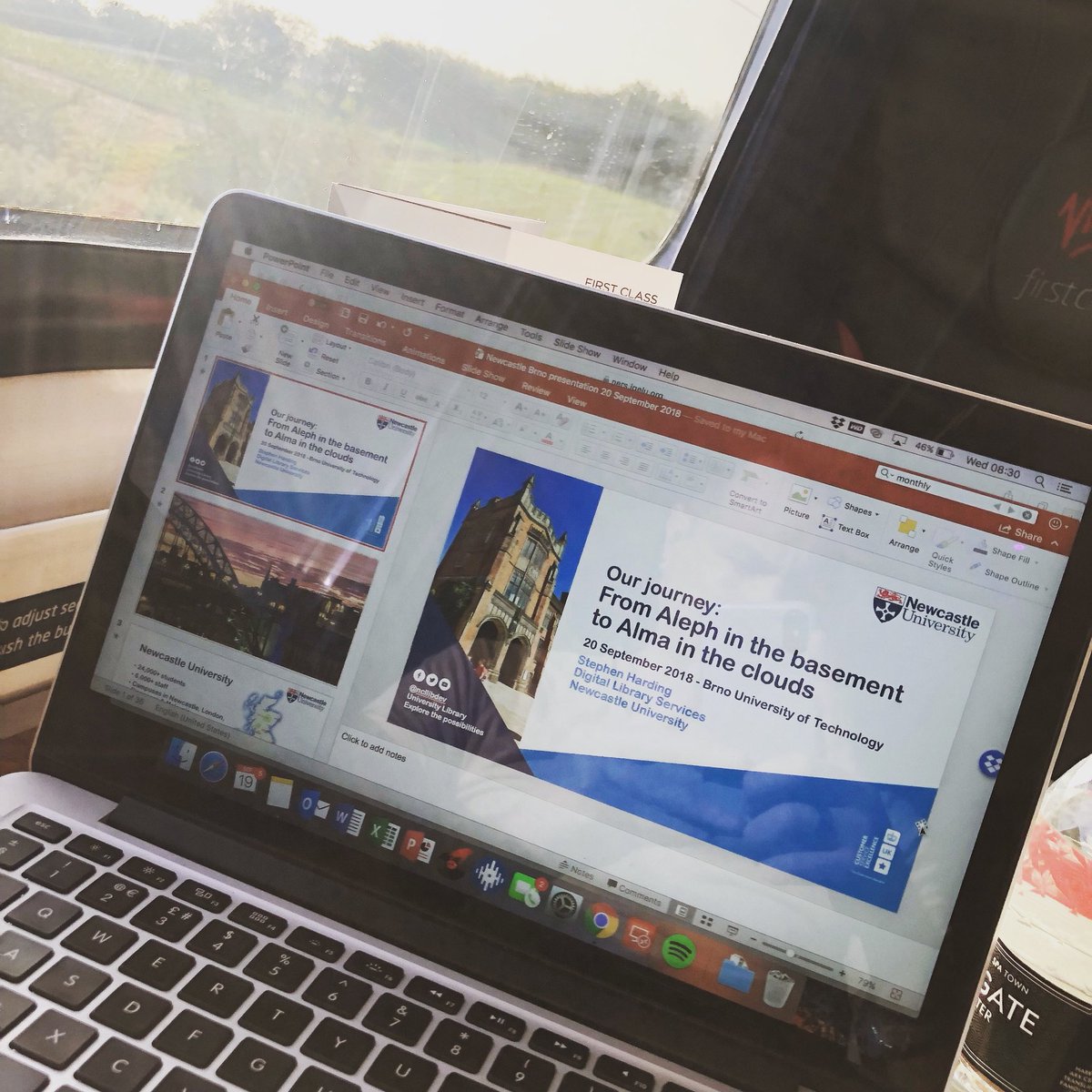 stephenjharding's tweet photo. En route to #Brno in Czech Republic to talk about all things Alma #exlibris https://t.co/3Rzd2C8lyV