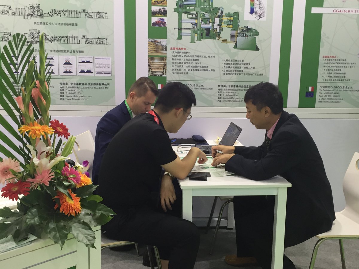 COMERCOLE's tweet image. Direttamente dal New International Expo Centre di #Shangai dove si sta svolgendo la 18° edizione di #RubberTech China. Siamo allo stand 1B275A. #noidellacomerioercole #madeinitaly #export #rubber #china