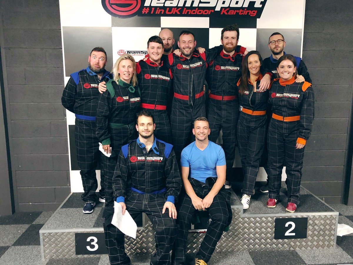 Precept's tweet photo. Team @karting! Some won, most lost and others just came along for the ride... 🏎️🏁 Try not to get black-flagged next time, @LeePrecept! @NatashaPrecept @NickPrecept @ClairePrecept @WelshyP @VincePrecept @MarkPrecept @jessprecept @michaelconsagra @PabloPrecept @2BComms https://t.co/qligRZTiyx