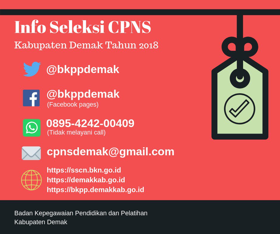 BKPSDM Kab. Demak tweet media