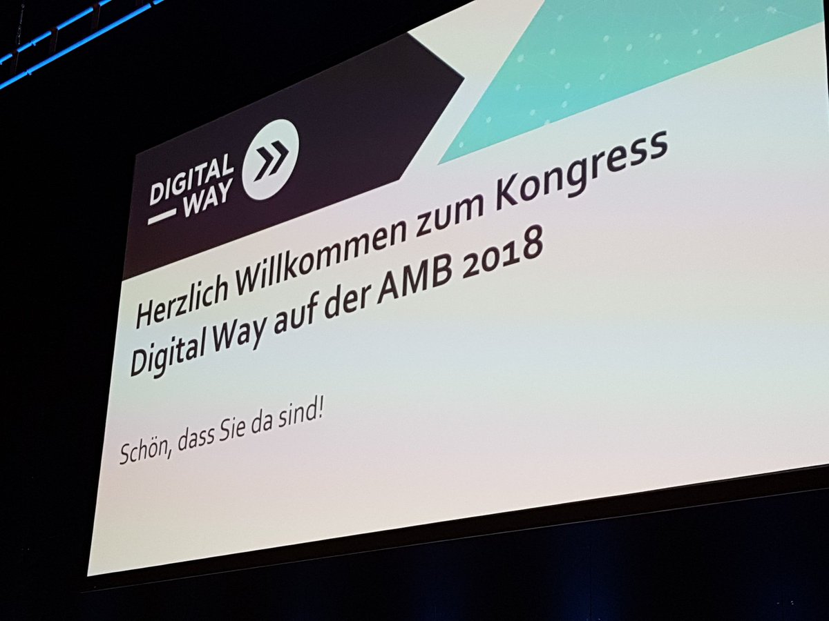 KatharinaMattes's tweet image. Spannende Vorträge heute beim Expertenkongress rund um das Thema digitale Geschäftsmodelle #AMB18 #Digitalway @AllianzI40_BW 
Kommen Sie vorbei!