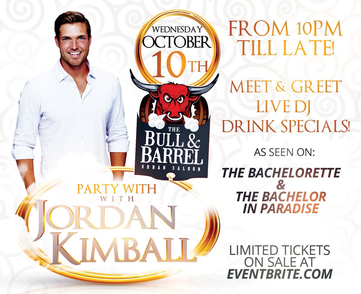 In case you missed it, Jordan Kimball is Coming To The Bull on October 10th. For more info- london.bullandbarrel.com/downtown_londo…