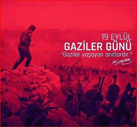 Gaziler Günü kutlu olsun.
Kahraman gazilerimizi rahmetle, minnetle, şükranla anıyorum. Ruhları şad, mekanları cennet olsun.