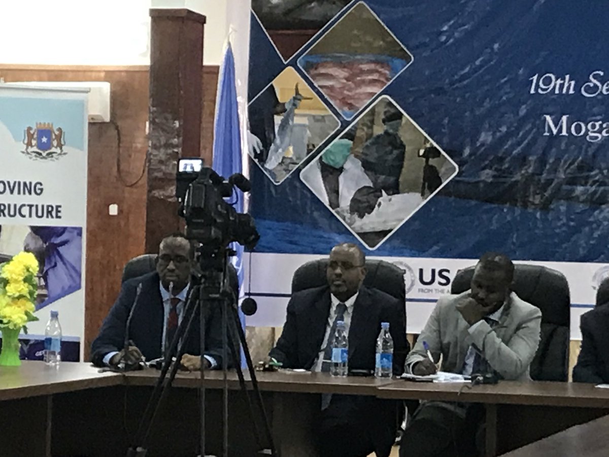 mahadaalle's tweet photo. Happening now @GEEL_Somali @mabdinoor12 @Camaann #SomaliFisheries #HACCP_Launch https://t.co/i5oYEHiH4E