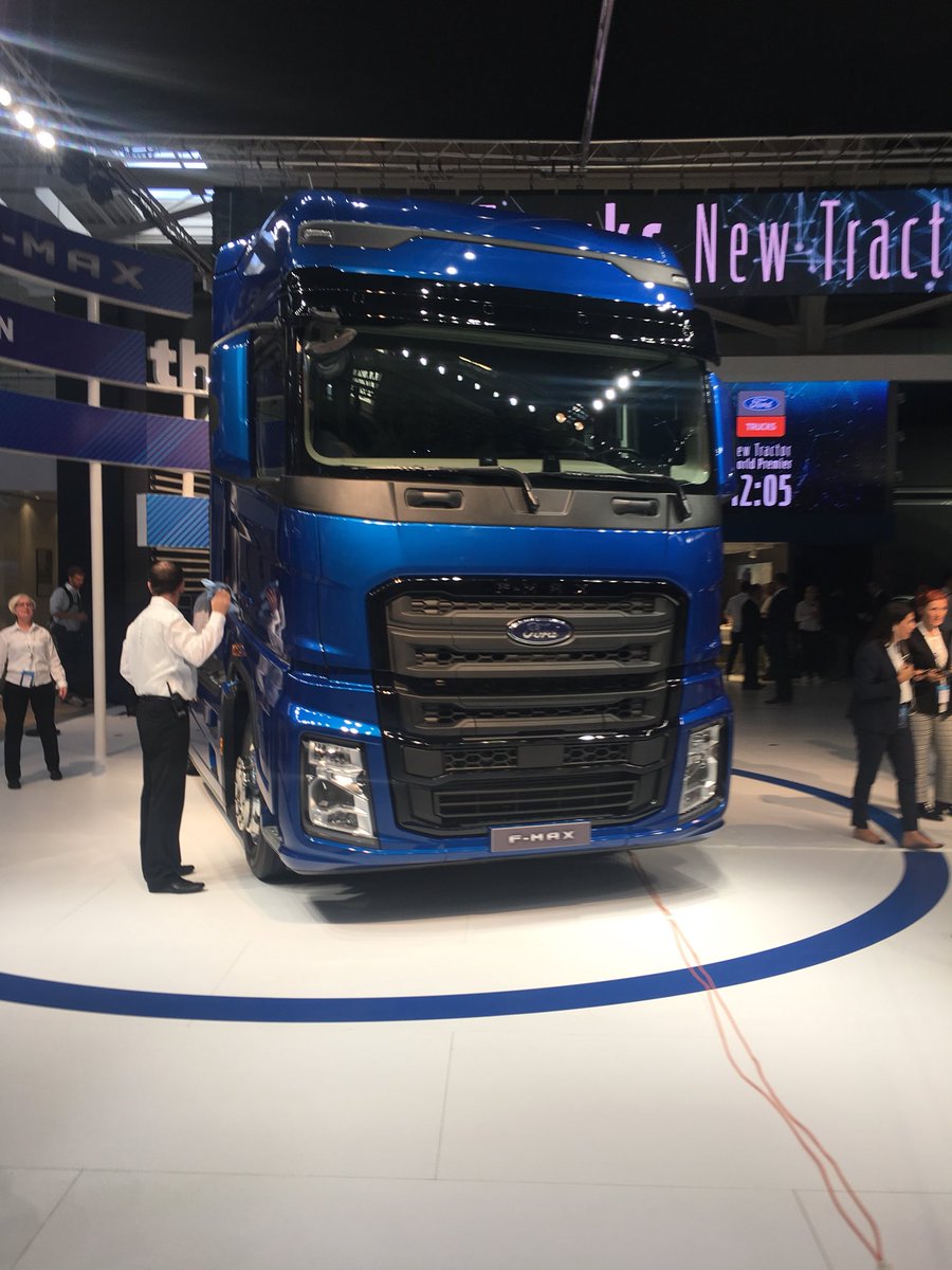 Here’s something new! A. ford tractor unit... Remember the Transcon? #IAA2018