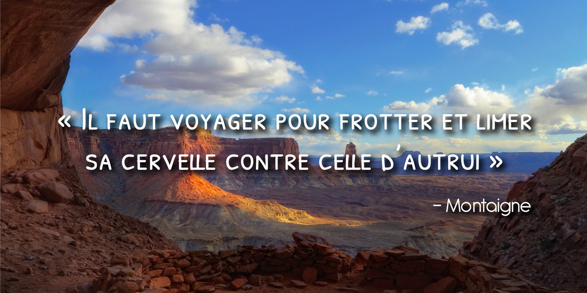 studandglobe's tweet image. #WednesdayWisdom 🌞

Ecoute M. de Montaigne : trouve ton #stage l'étranger avec #StudAndGlobe et découvre de nouvelles #cultures ! 🌎🌍🌏

Offres de stages à l'#international &amp;gt;&amp;gt; bit.ly/2xA8ODM