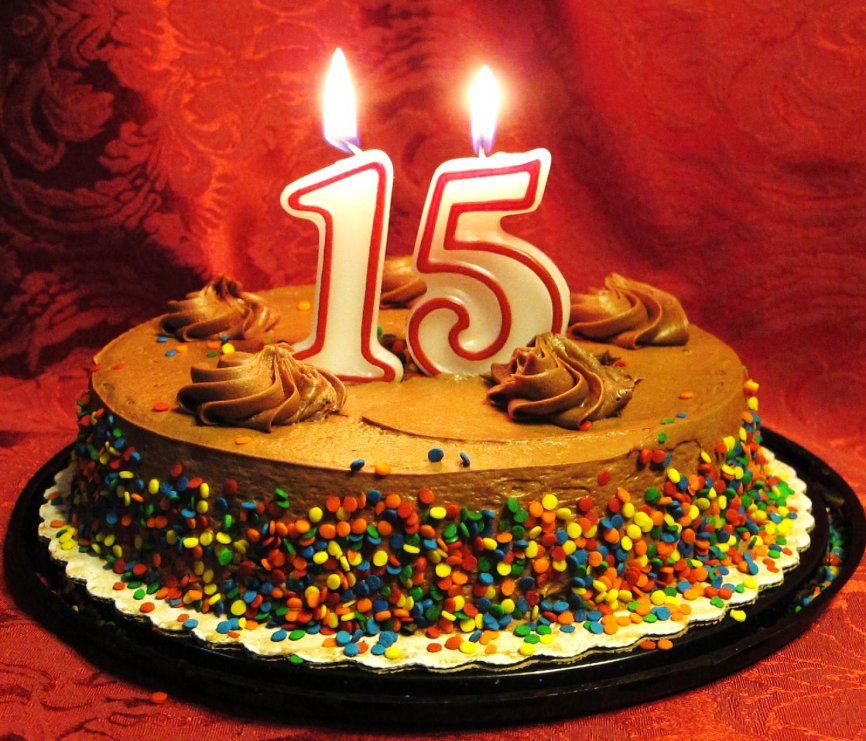 Картинки с 15 летием день рождения, днем рождения лучше