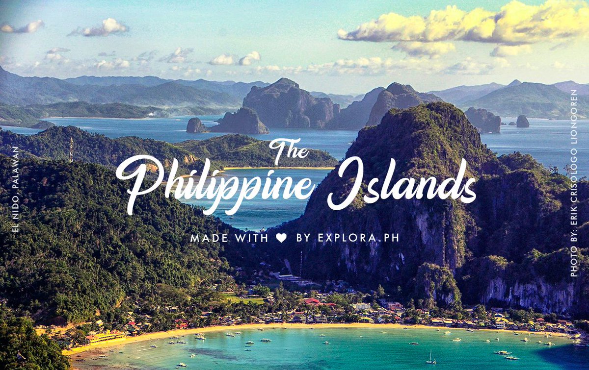 exploraph's tweet photo. Crazy beautiful helicopter shot of El Nido, Palawan, by 📸 Erik Crisologo Liongoren. This was taken back in the day when drones were not yet common. 😂 Heart this if you want to go here!

Our complete first-timer's guide to the Philippines: https://t.co/xo67RPcAmJ

#lovePH https://t.co/XlhUt2JwqA