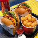 eat8Bit's tweet image. Assault mode ON 👊🍔🕹 #bytetheburger