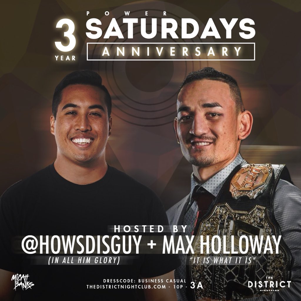 howsdisguy's tweet photo. Hope to see you there Oahu fam. It’s gonna be 🔥 @BlessedMMA https://t.co/bLhiCsmh5i