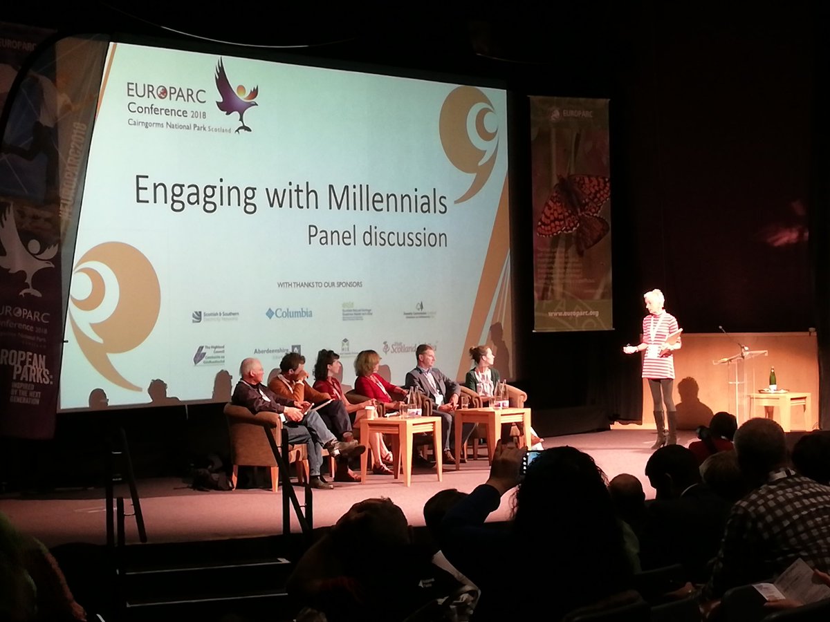 EUROPARC's tweet photo. #EUROPARC2018 Panel discussion facilitated by #WEEMORAG... & Muriel Gray! https://t.co/TAxYaZFIH7