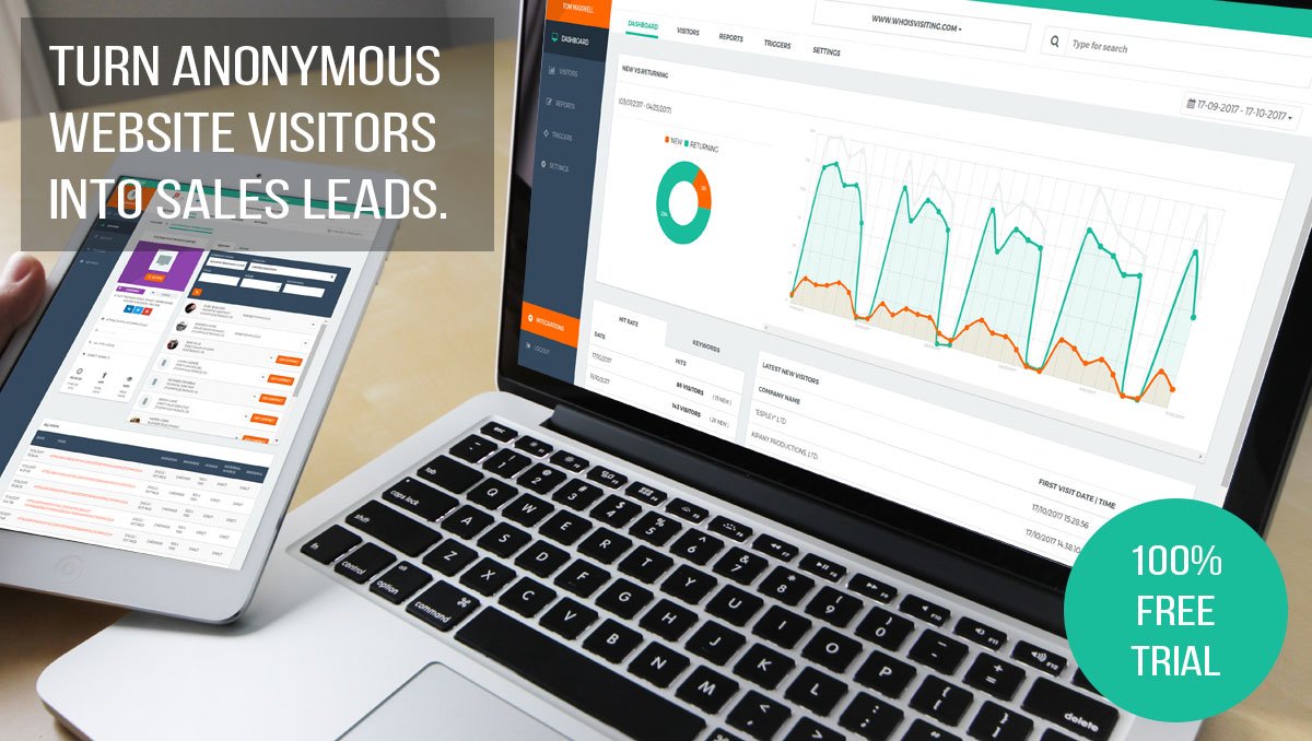 whoisvisiting's tweet image. 💻 Find Out Which Companies Have Visited Your Website 
📞 Get More Leads 
📈 Make More Sales
✅14-Day Full Access Free Trial
bit.ly/2xz6xcy 👈