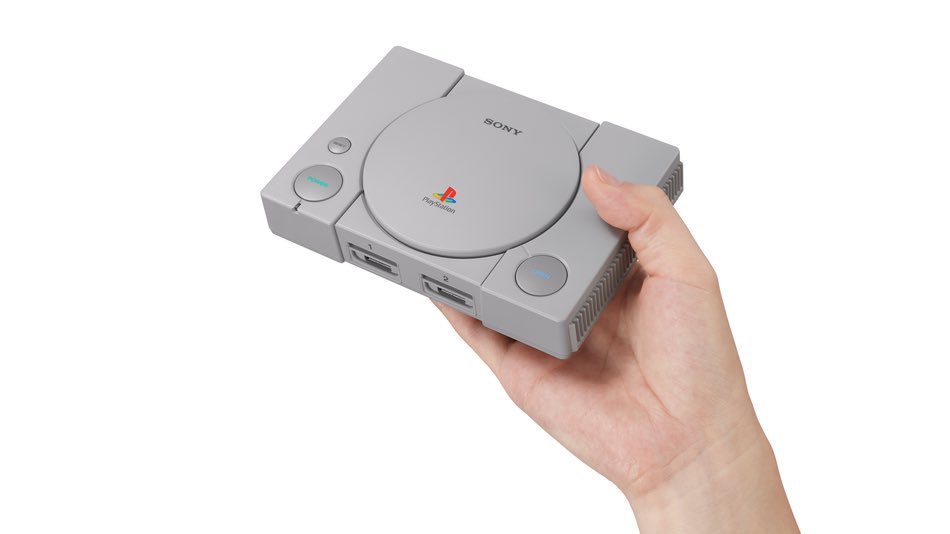 OXTakunXO's tweet photo. Introducing Sony’s money printing machine! 
#PS1Classic https://t.co/tscUszfc01