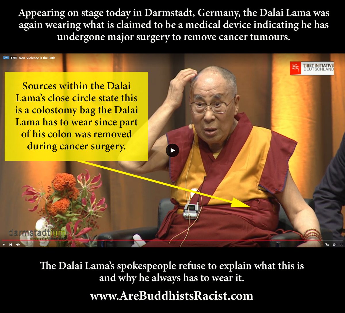 IndyHack's tweet image. Questions persist around the state of the Dalai Lama's health in Germany

#DalaiLama