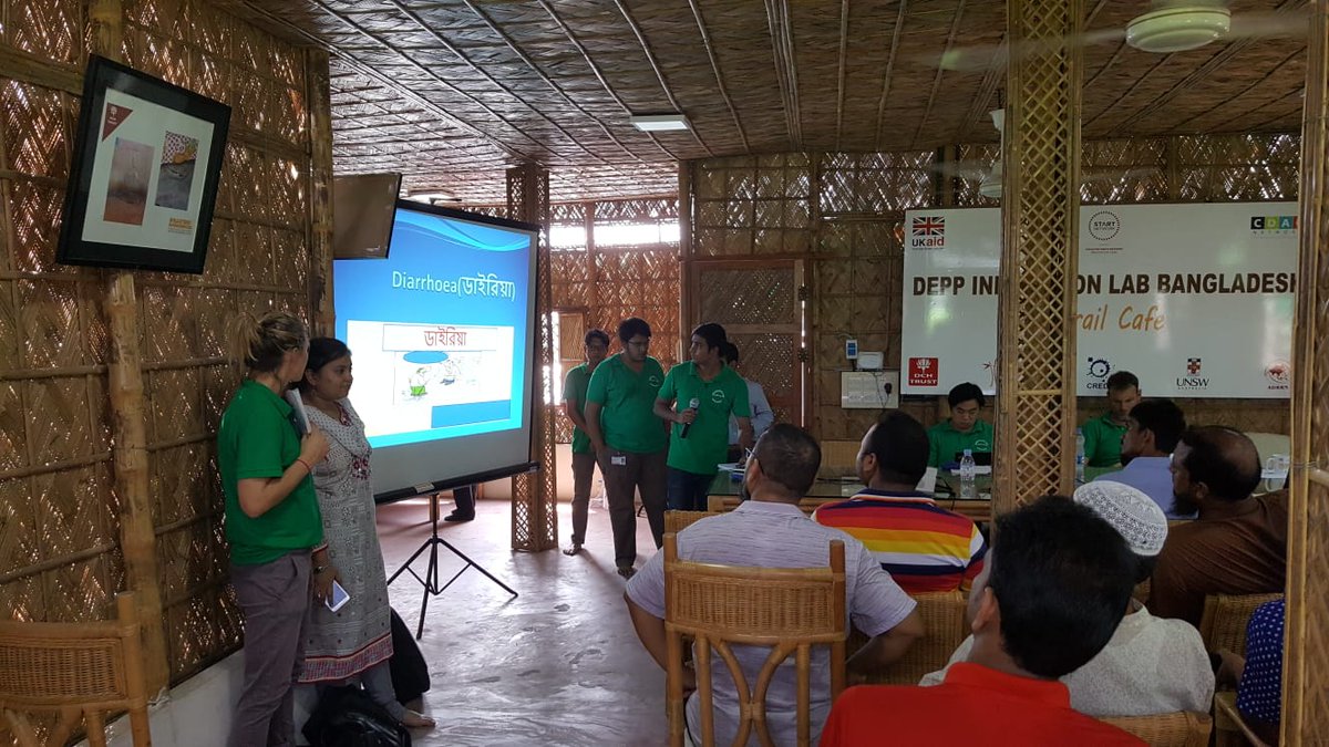 CREDUCL's tweet photo. @CREDUCL is at the Innovator workshop and training in the DEPP Lab cafe in Korail slum @SeedsIndia #DEPPLab #bangladesh #innovation #Korail https://t.co/lmCNnqtElZ