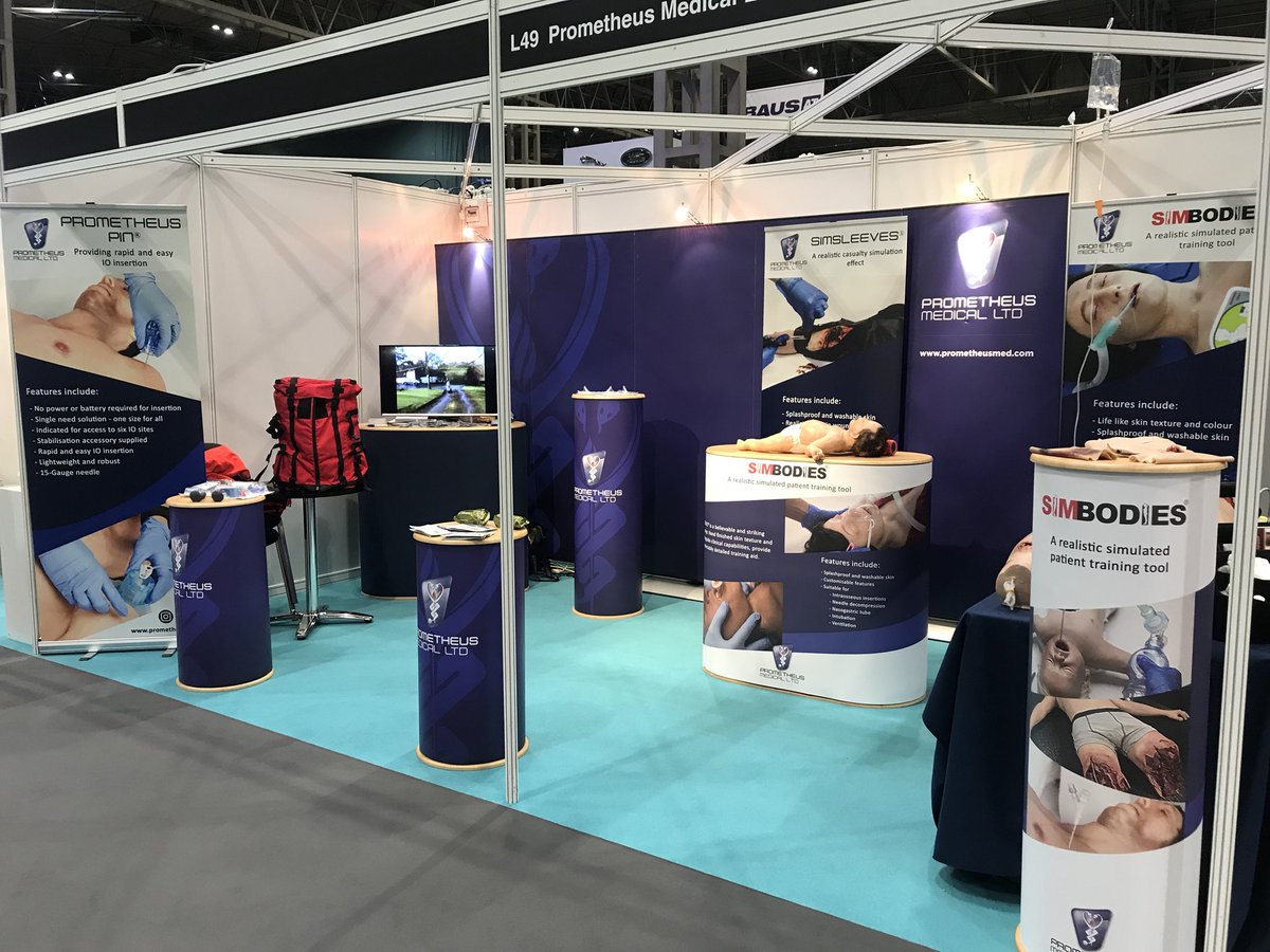 med_safeguard's tweet photo. It’s show time at @emergencyukshow #ESS2018 https://t.co/u4hKQEvEHU