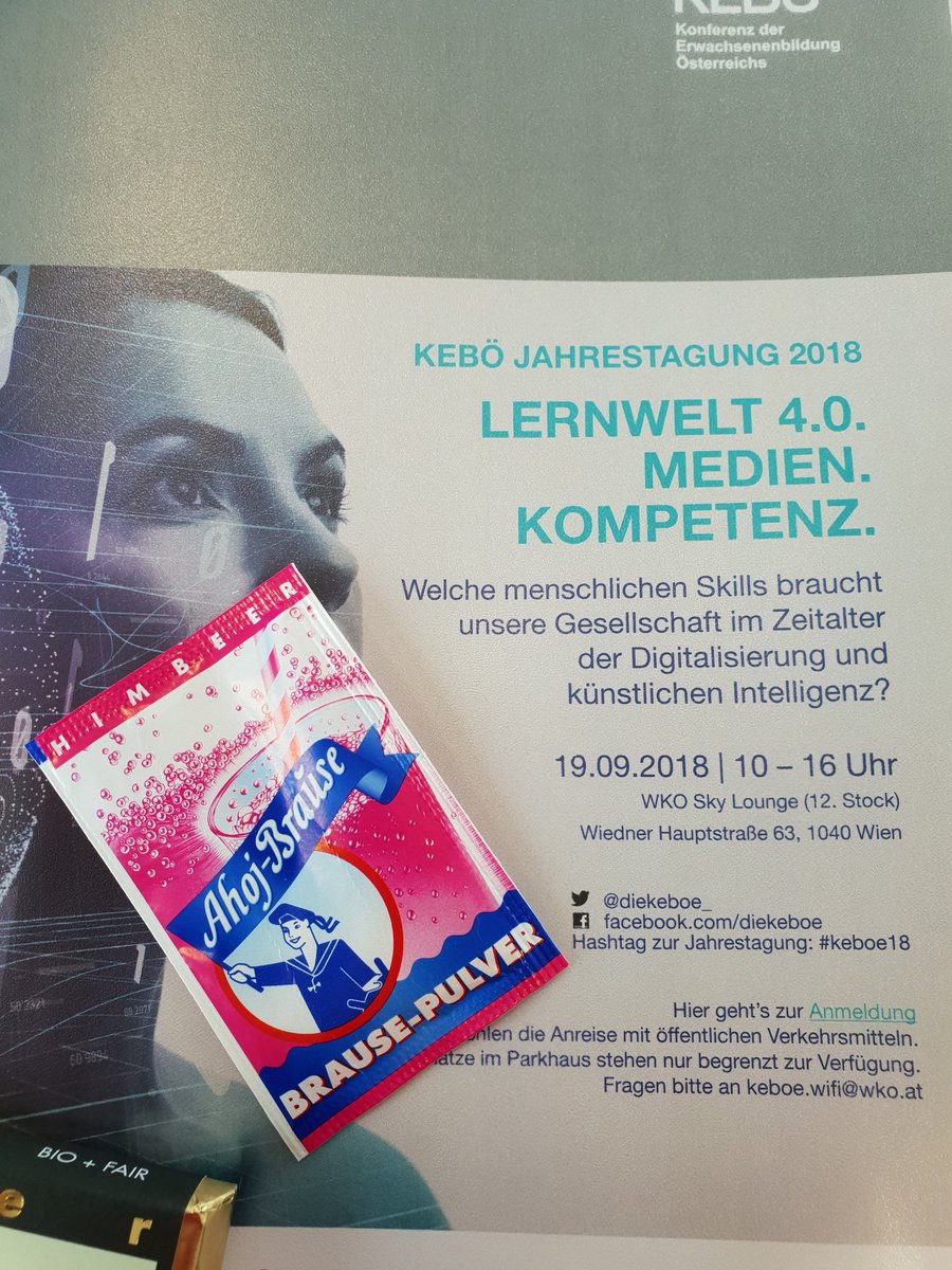 Welche menschlichen Skills braucht es in der digitalen Welt? Prickelndes bei der Jahrestagung der KEBÖ - Konferenz der Erwachsenenbildung Österreichs