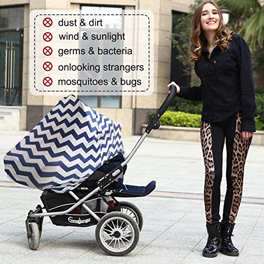 With a 360-DEGREE COVERAGE so you can breastfeed in public with confidence!

Children Hub Baby Nursing Cover - Available in Circular and V-shaped. 

Purchase here: amazon.com/dp/B078N527BV